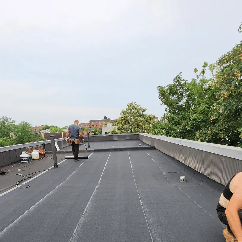 étanchéité de membrane EPDM